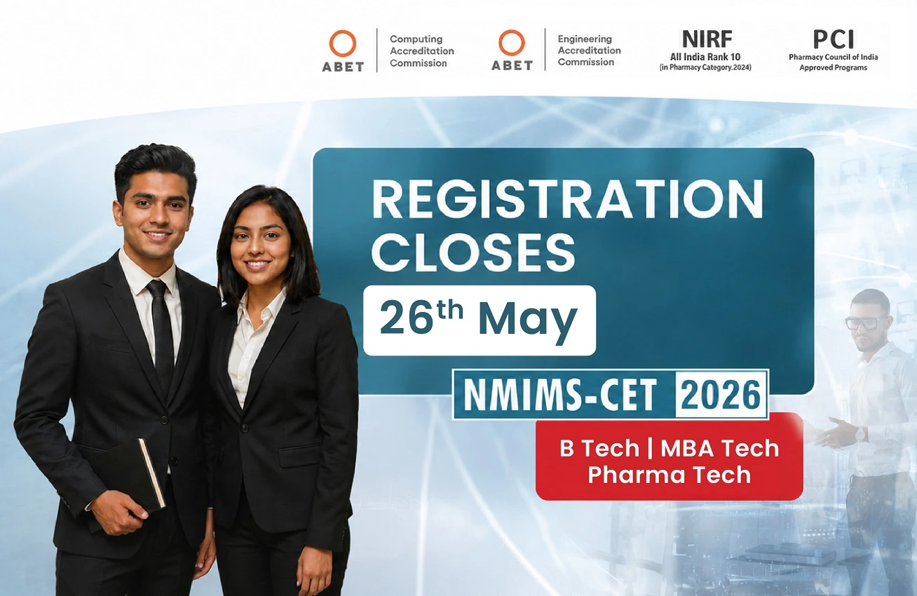NMIMS NCET 2026 Mobile Banner - Engineering & Pharmacy